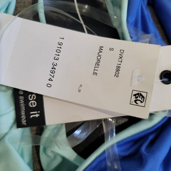 Dolce Vita Majorelle Cutout Reversible One-Piece Swimsuit Sz SM - Picture 11 of 13